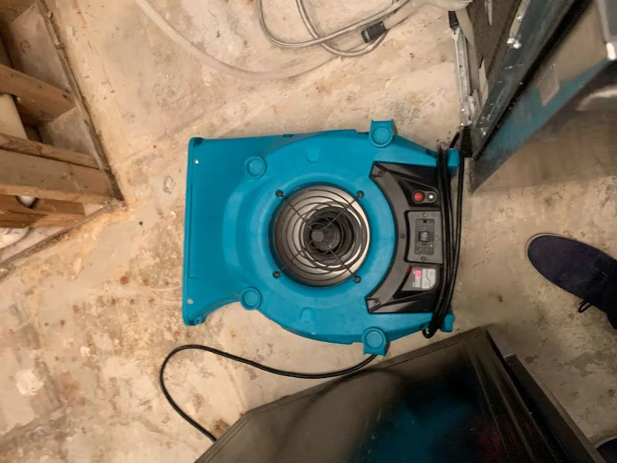 Air mover drying equipment for Mold Remediation & Removal in Grinnell